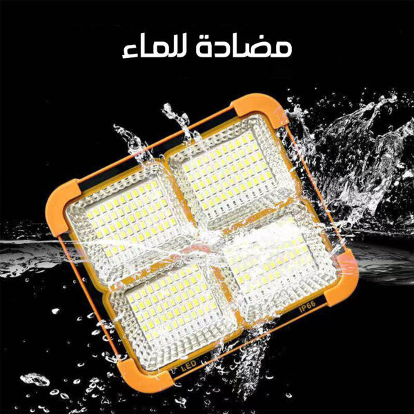 ⁦بور بنك بكشاف بالطاقة الشمسية 5 أوضاع إضاءة⁩ - الصورة ⁦5⁩