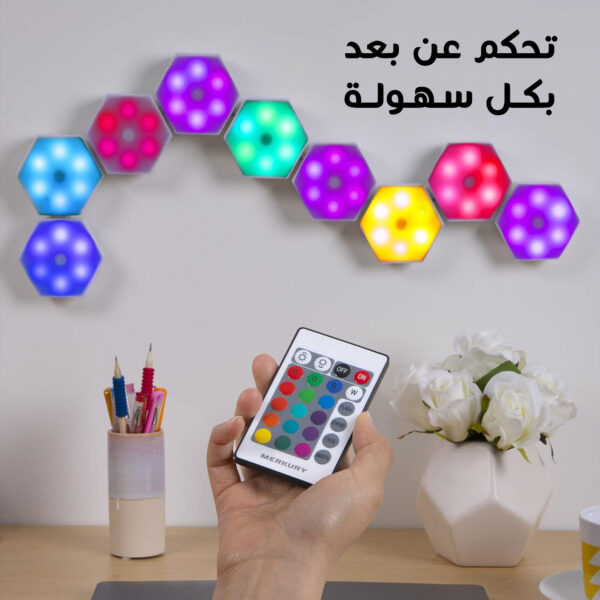 ⁦• لوحات اضاءة  ثلاثية الابعاد LED⁩ - الصورة ⁦4⁩