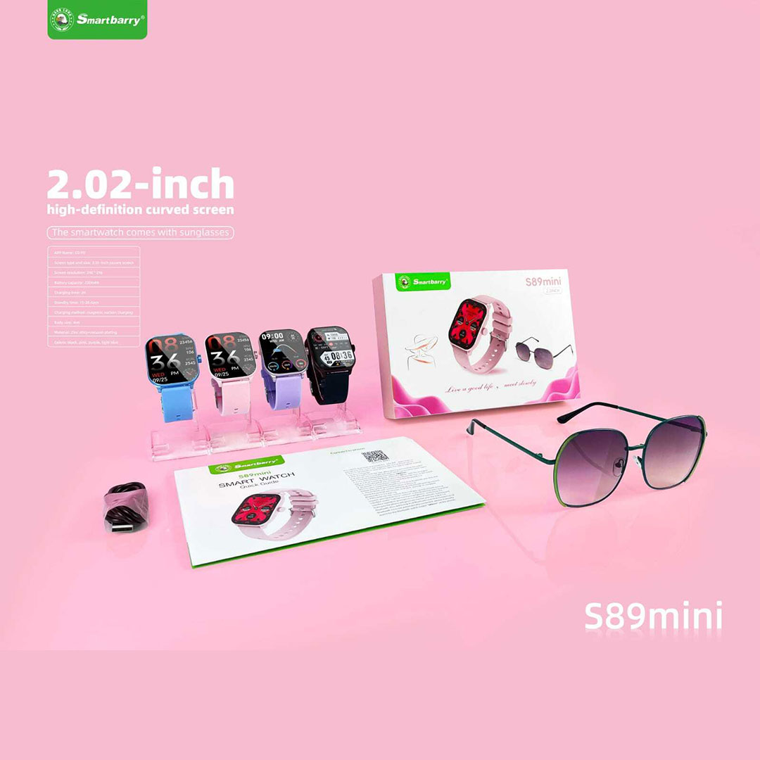 ساعة ذكية ونظارة شمس - الصورة 2