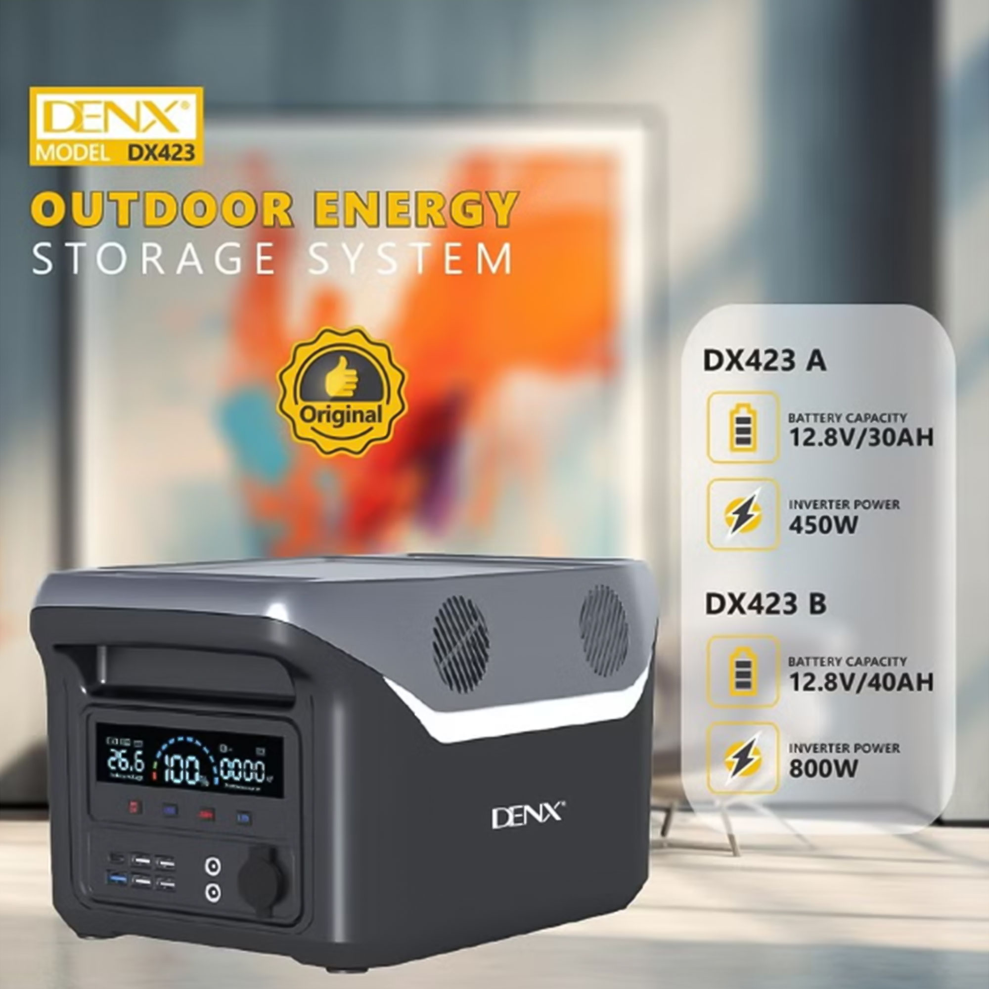 مخزن طاقة دينكس 450 واط – ضمان سنتين - الصورة 4