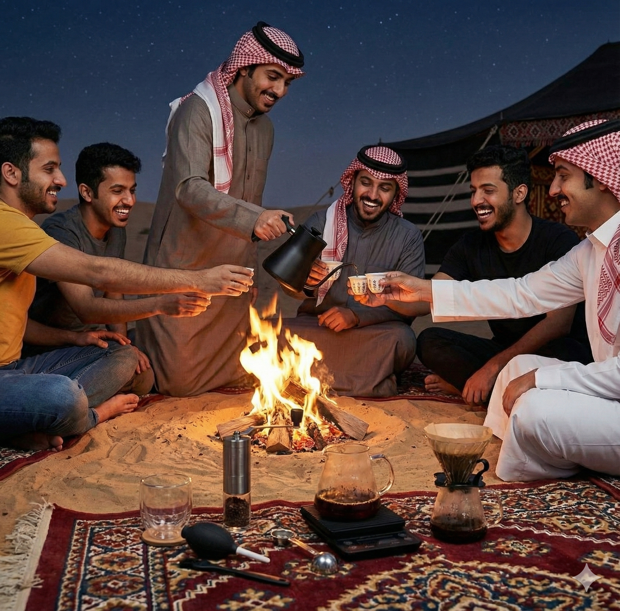 طقم شاي و قهوة عربي بضمان عامين - الصورة 7