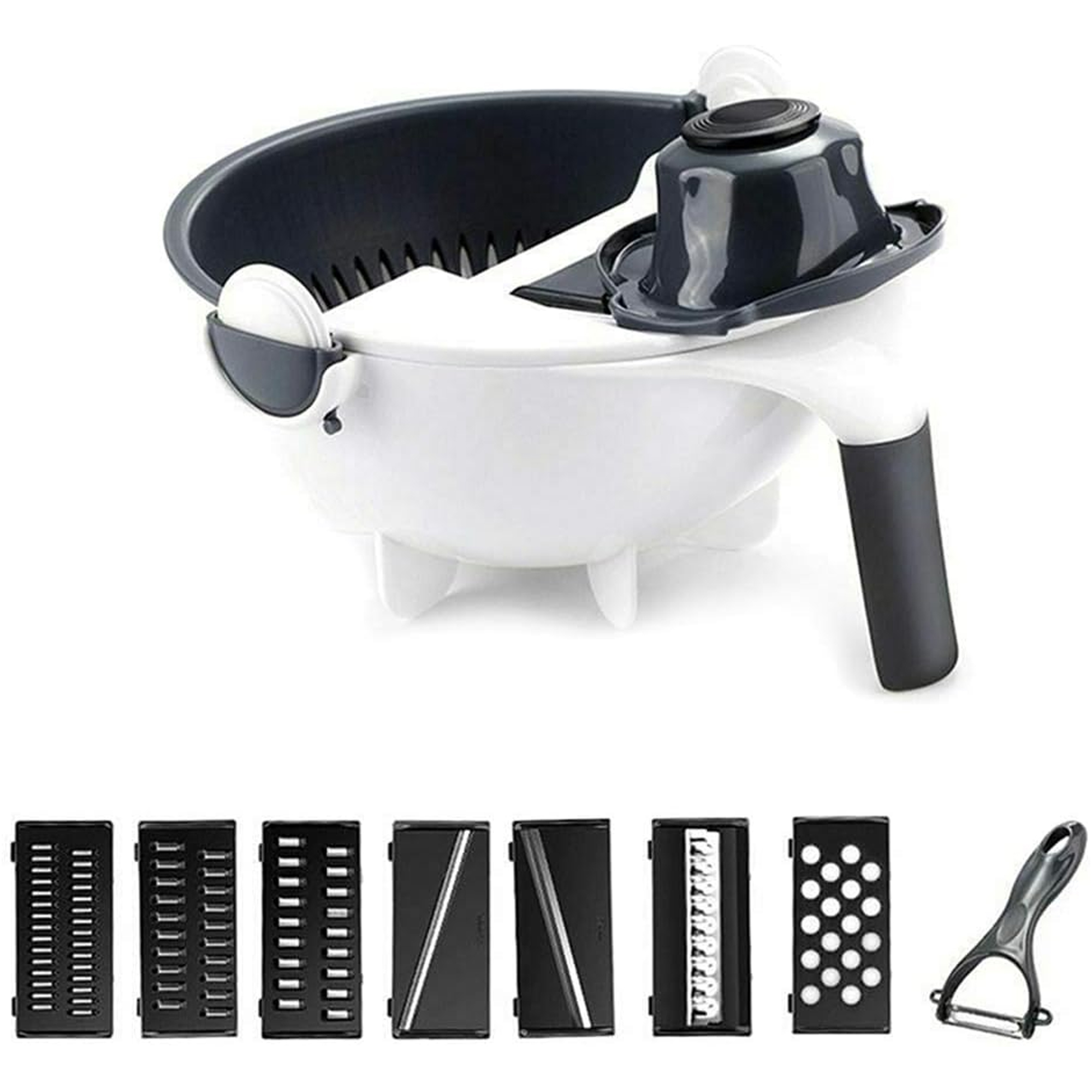 قطاعة و مبشرة و مصفاة يدوية 9 فى 1 - الصورة 5