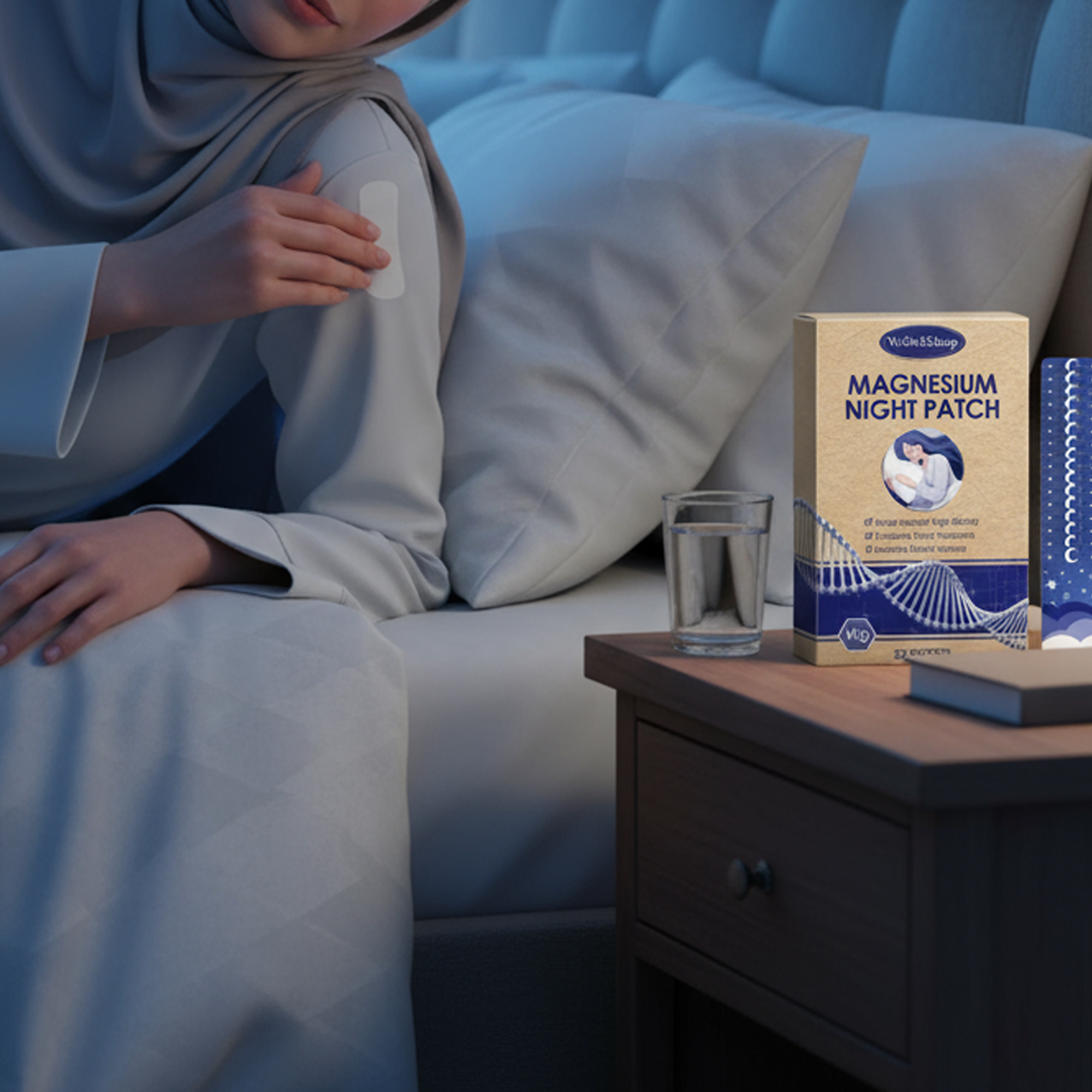 لصقات المغنيسيوم الليلية - 32 قطعة - الصورة 5