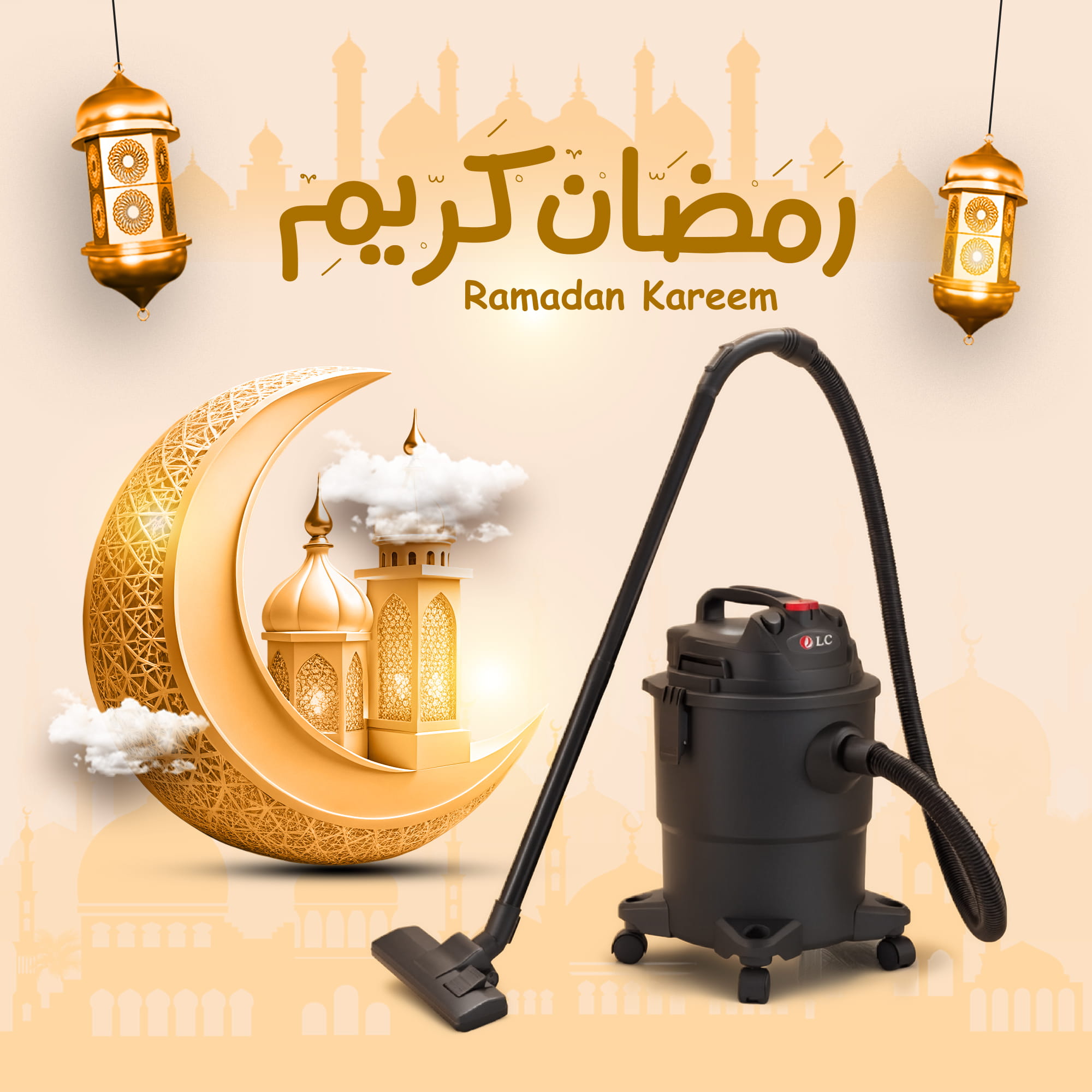 • مكنسة جاف و رطب 20 لتر DLC بضمان عامين - الصورة 4