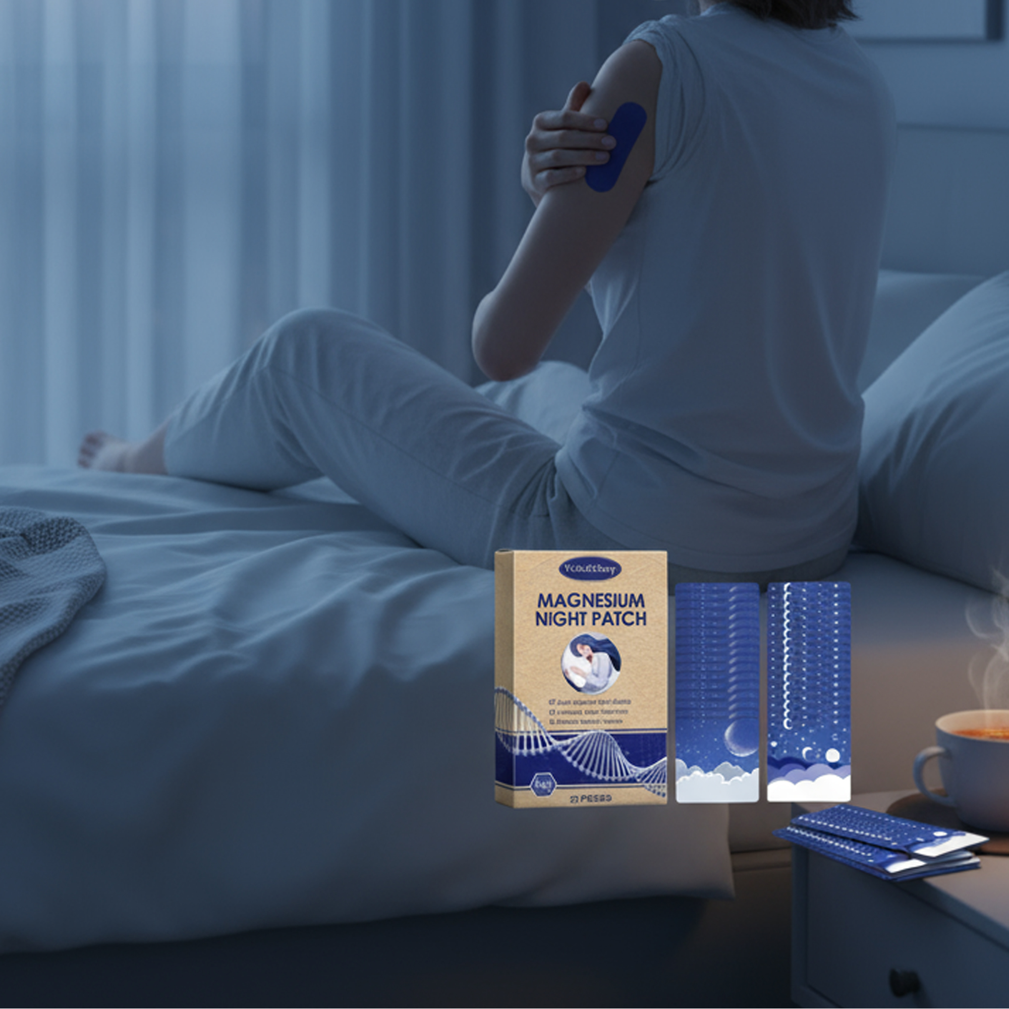 لصقات المغنيسيوم الليلية - 32 قطعة - الصورة 4