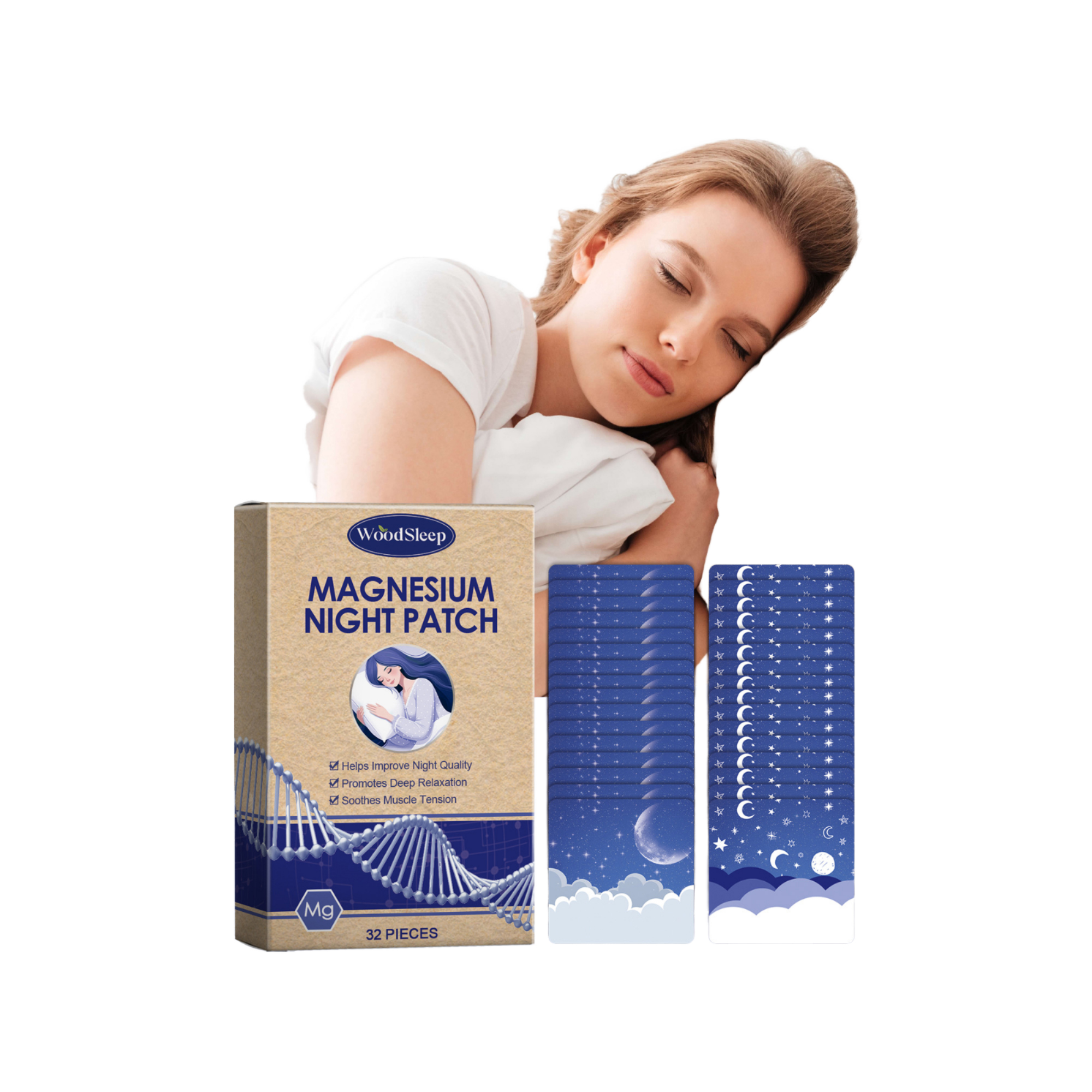 لصقات المغنيسيوم الليلية - 32 قطعة - الصورة 6