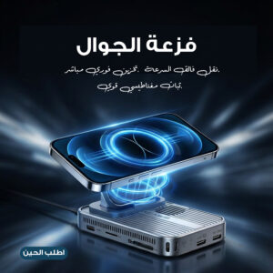 بيت SSD مغناطيسي فائق السرعة والتبريد