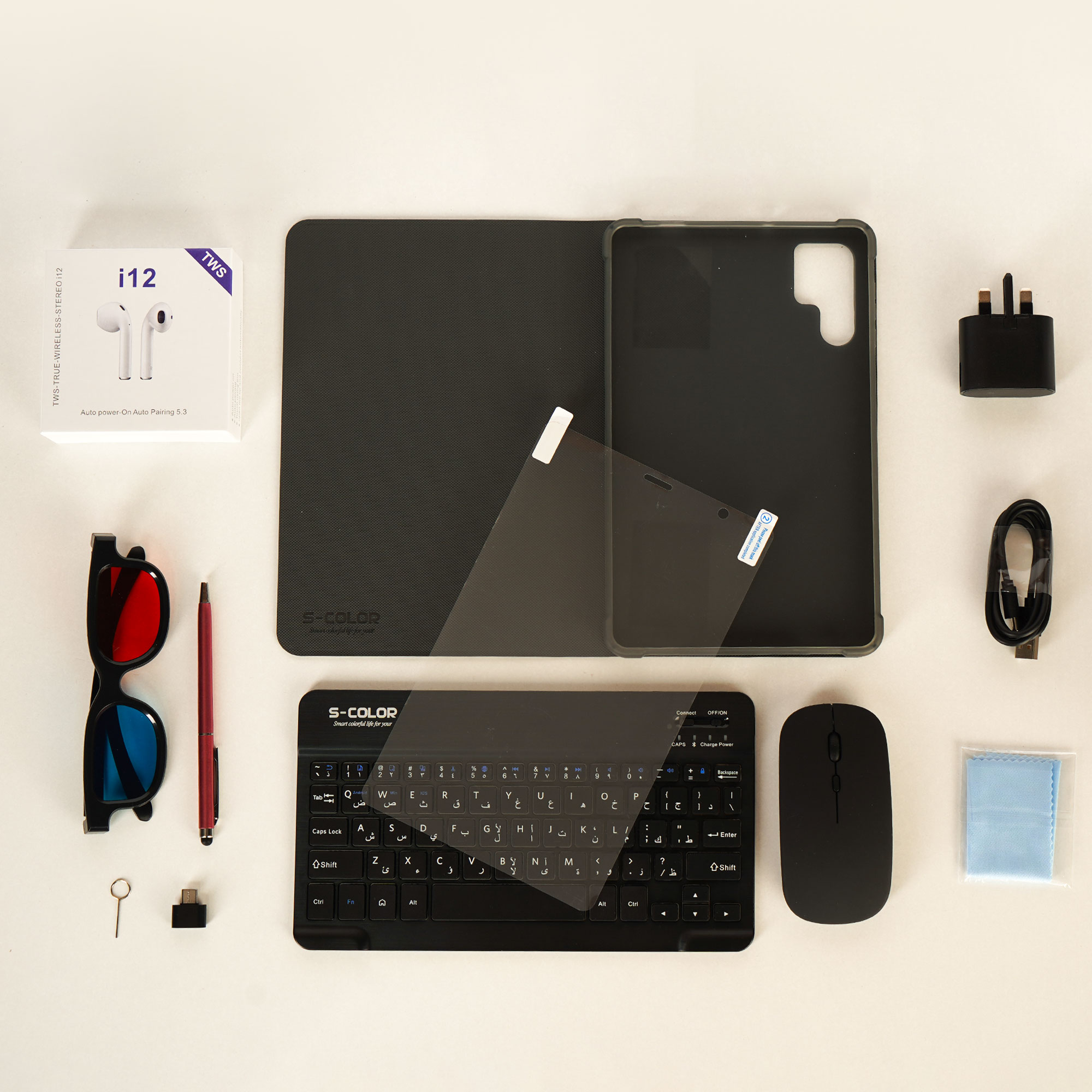 • تابلت شبيةالسامسونج 9 بوصة + مجموعة هدايا (ضمان 6 شهور)