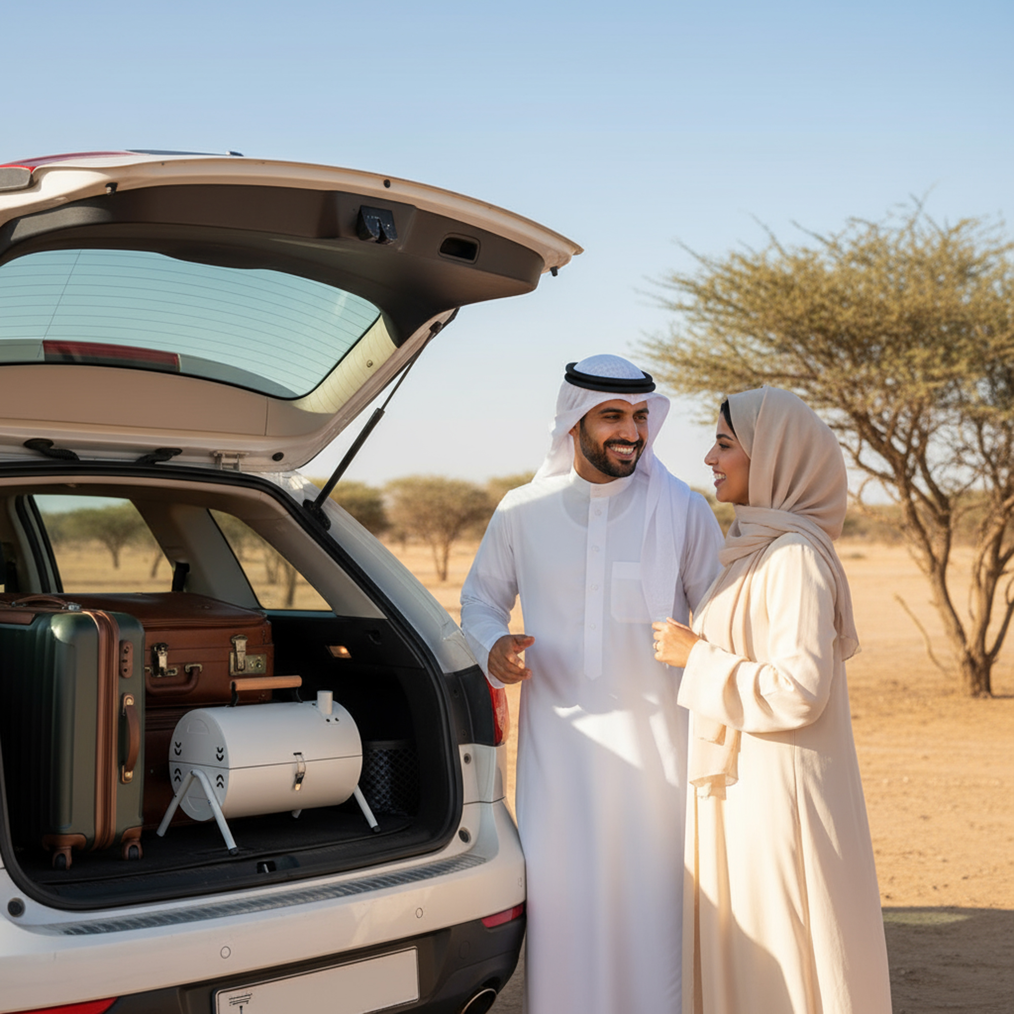 منقل شواء محمول للرحلات والتخييم - الصورة 5