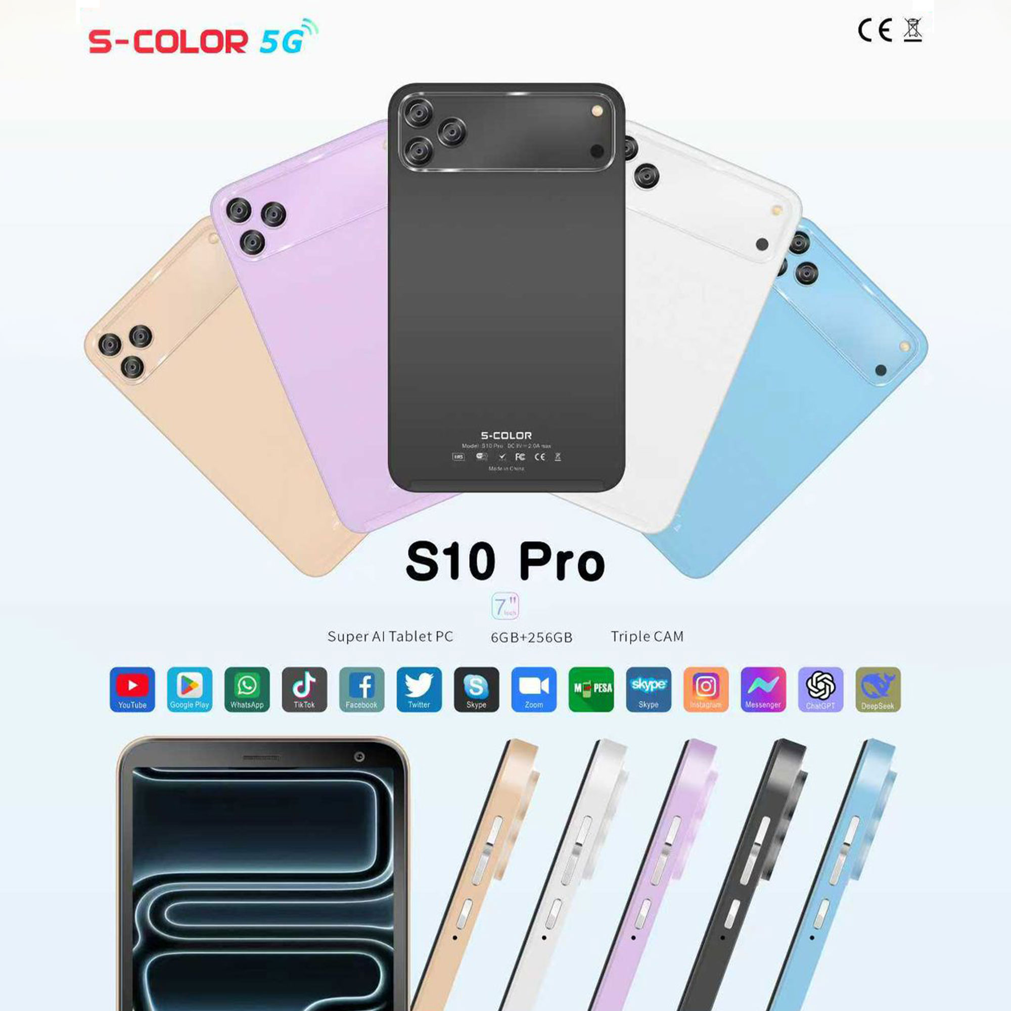 تابلت 7 بوصة شبيه 17 pro max (ضمان عام ) - الصورة 3