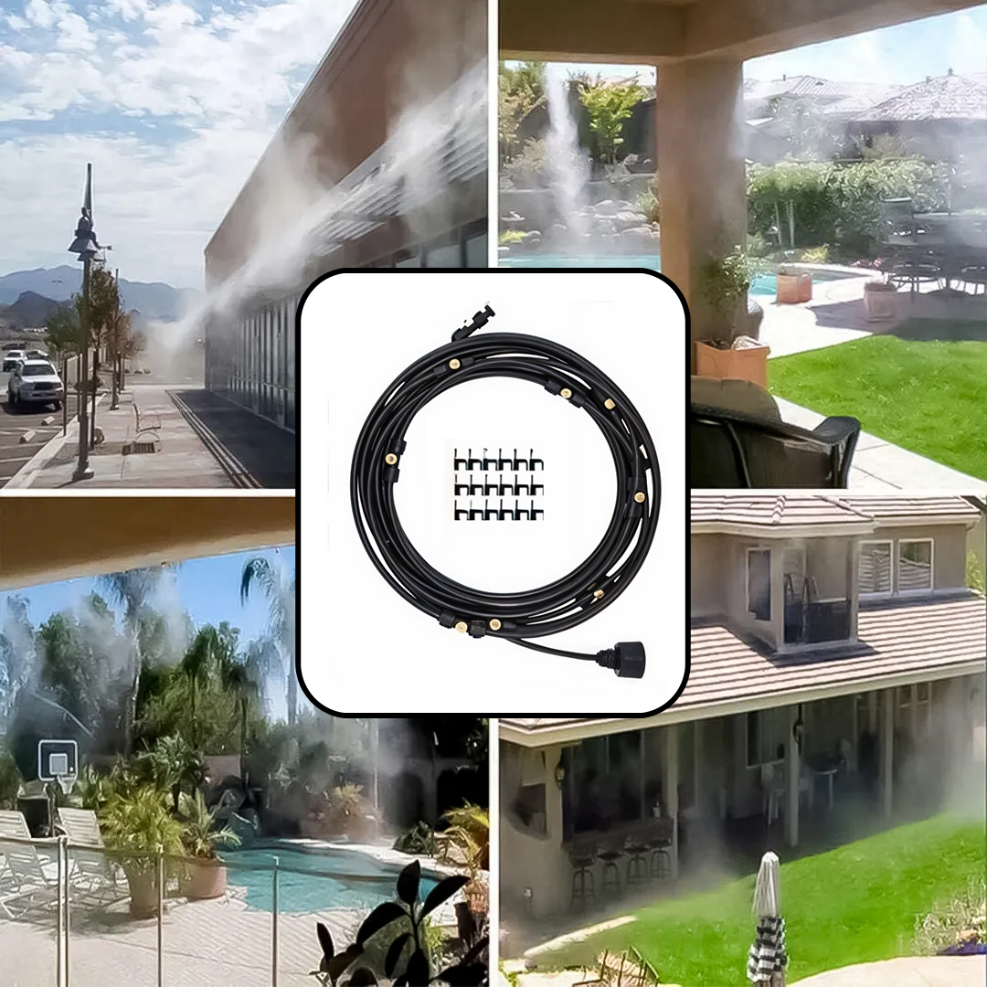 بخاخ رذاذ للترطيب 18 متر بـ 18 فتحات للرش - الصورة 3