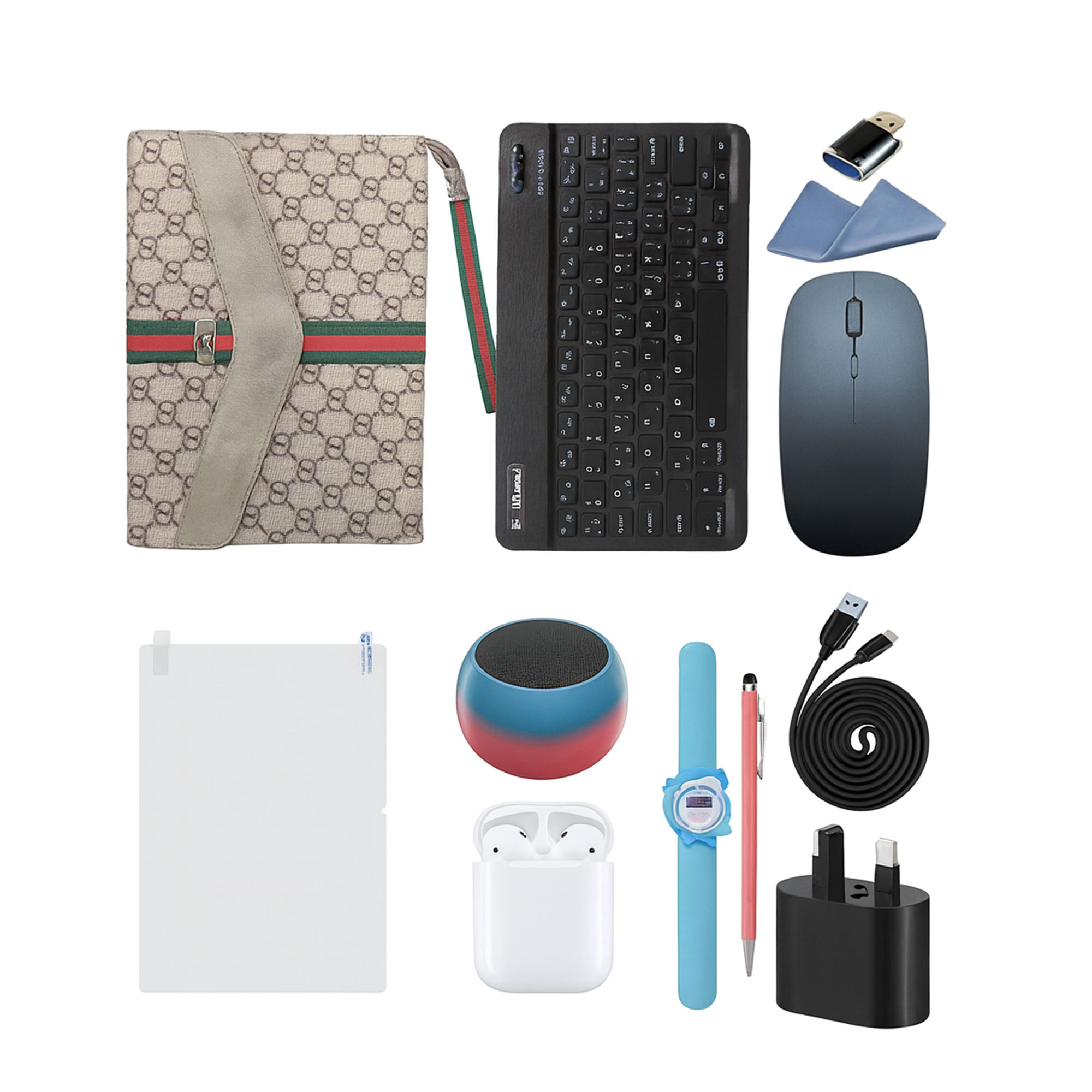 تابلت GT200 بكيبورد و ماوس بلوتوث (ضمان 6 اشهر ) + مجموعة هدايا - الصورة 4