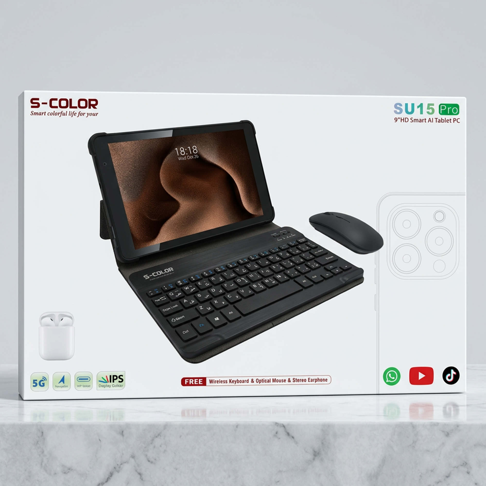 • تابلت SU15 PRO + مجموعة هدايا (ضمان عام) - الصورة 4