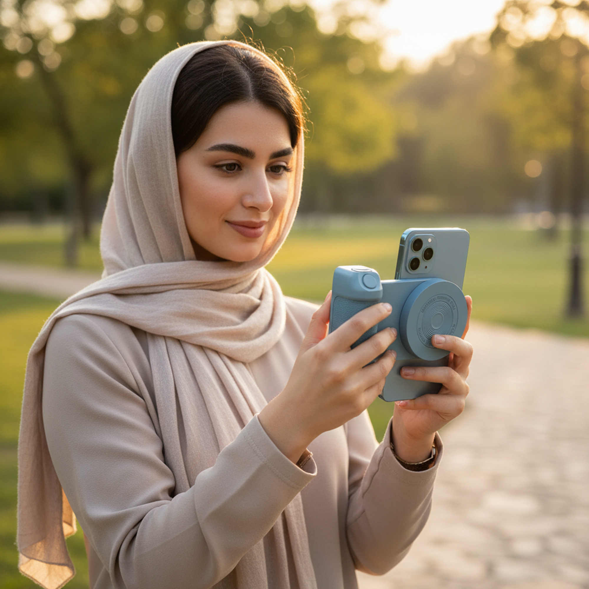 • مقبض تصوير مغناطيسي بزر كاميرا ios - الصورة 3