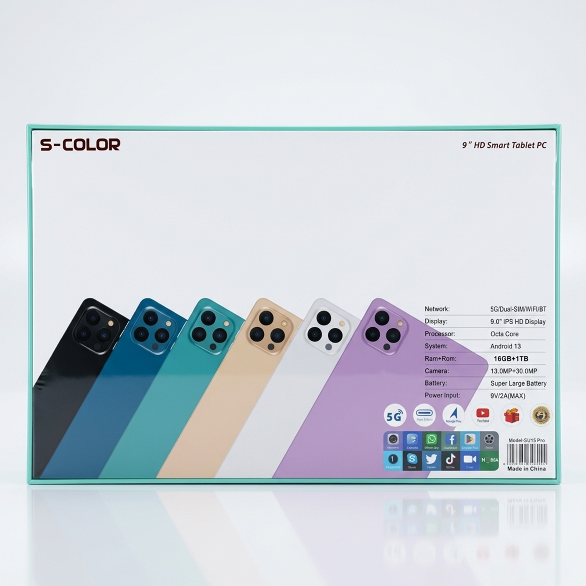 • تابلت SU15 PRO + مجموعة هدايا (ضمان عام) - الصورة 2