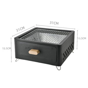 شواية فحم محمولة للرحلات من Smart Kitchen